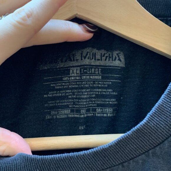 Slayer x Metal Mulisha Graphic Band Tee Vintage Y2K Black - Men’s XL - Picture 4 of 6